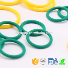 Molded foodgrade NBR silicone water proof o seal colored rubber o rings